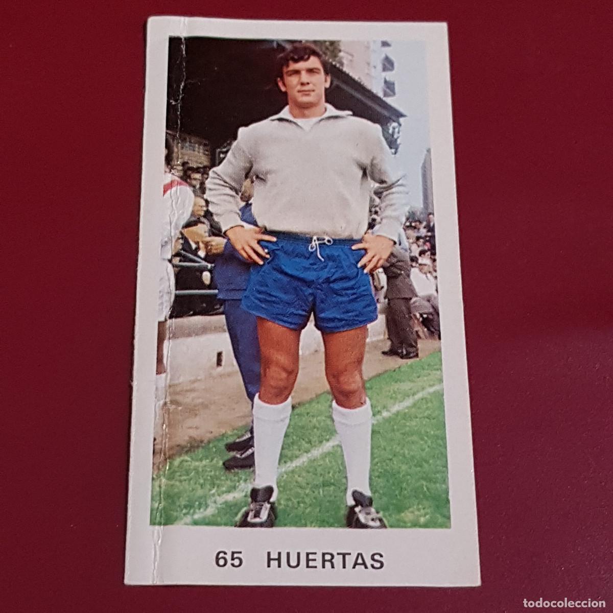 Football Stickers: RUIZ ROMERO DULCINEA - FUTBOL 1972 1973 - 72 73 - RAYO VALLECANO - HERTAS 65 - NUNCA PEGADO