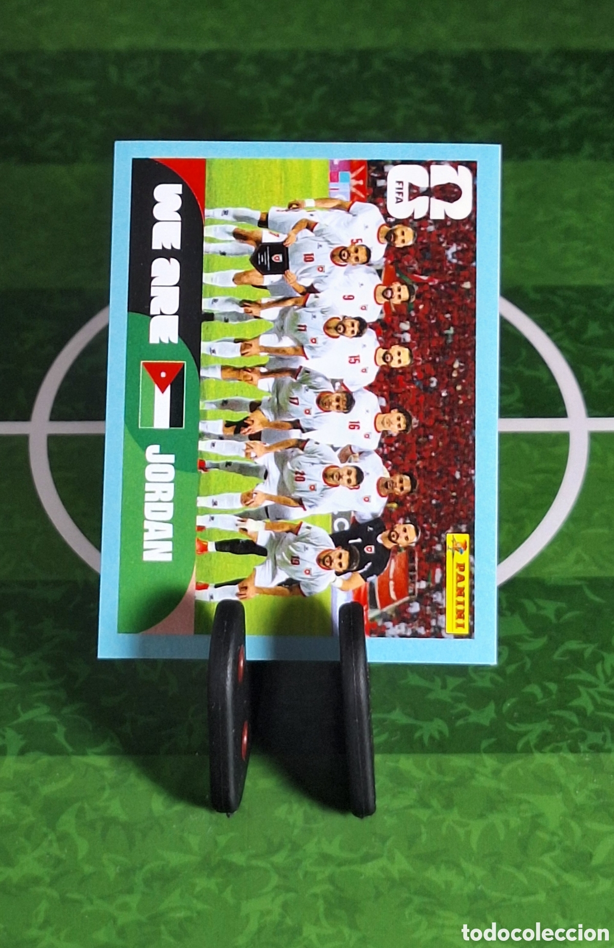 Fu&szlig;ball-Sticker: WE ARE JORDANIA #JOR 13 MUNDIAL 2026