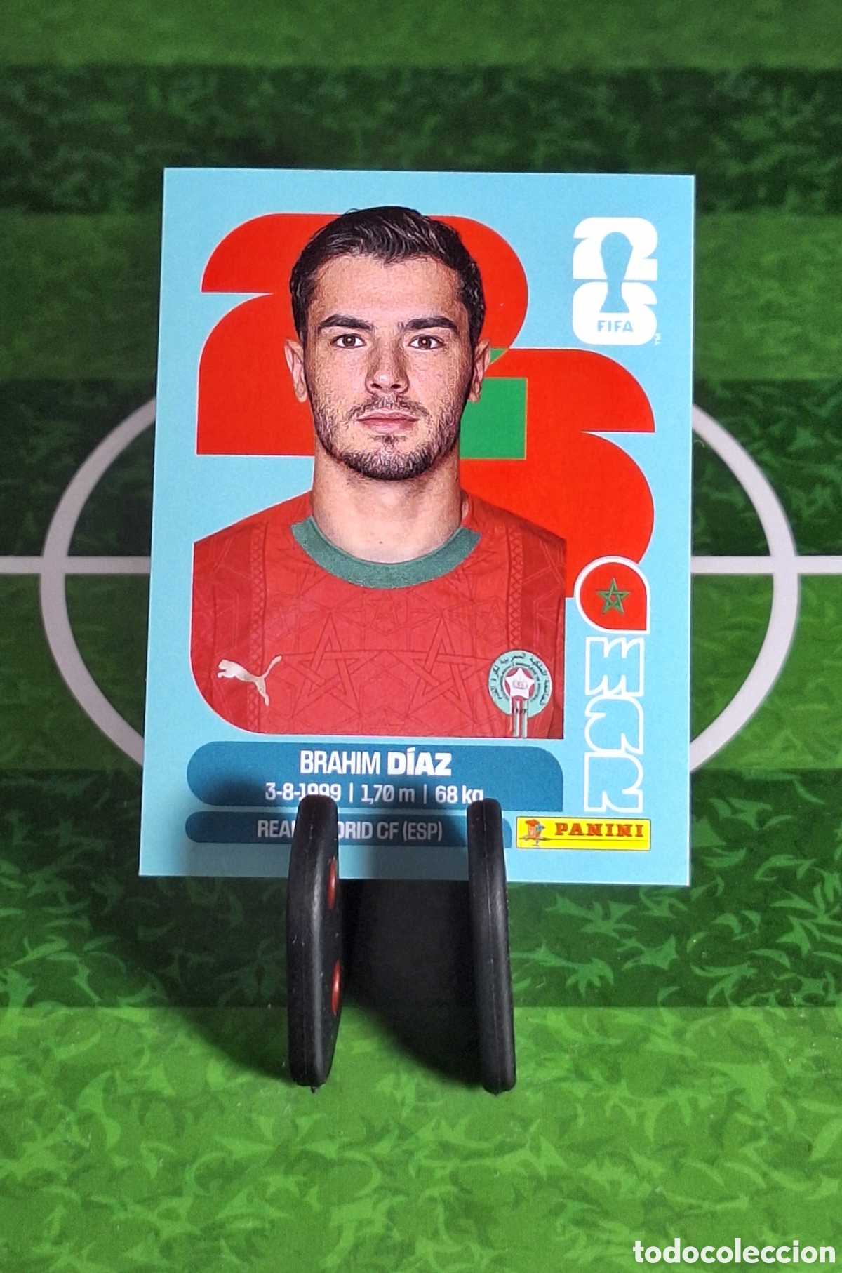 Fu&szlig;ball-Sticker: BRAHIM DIAZ #MAR 19 MUNDIAL 2026
