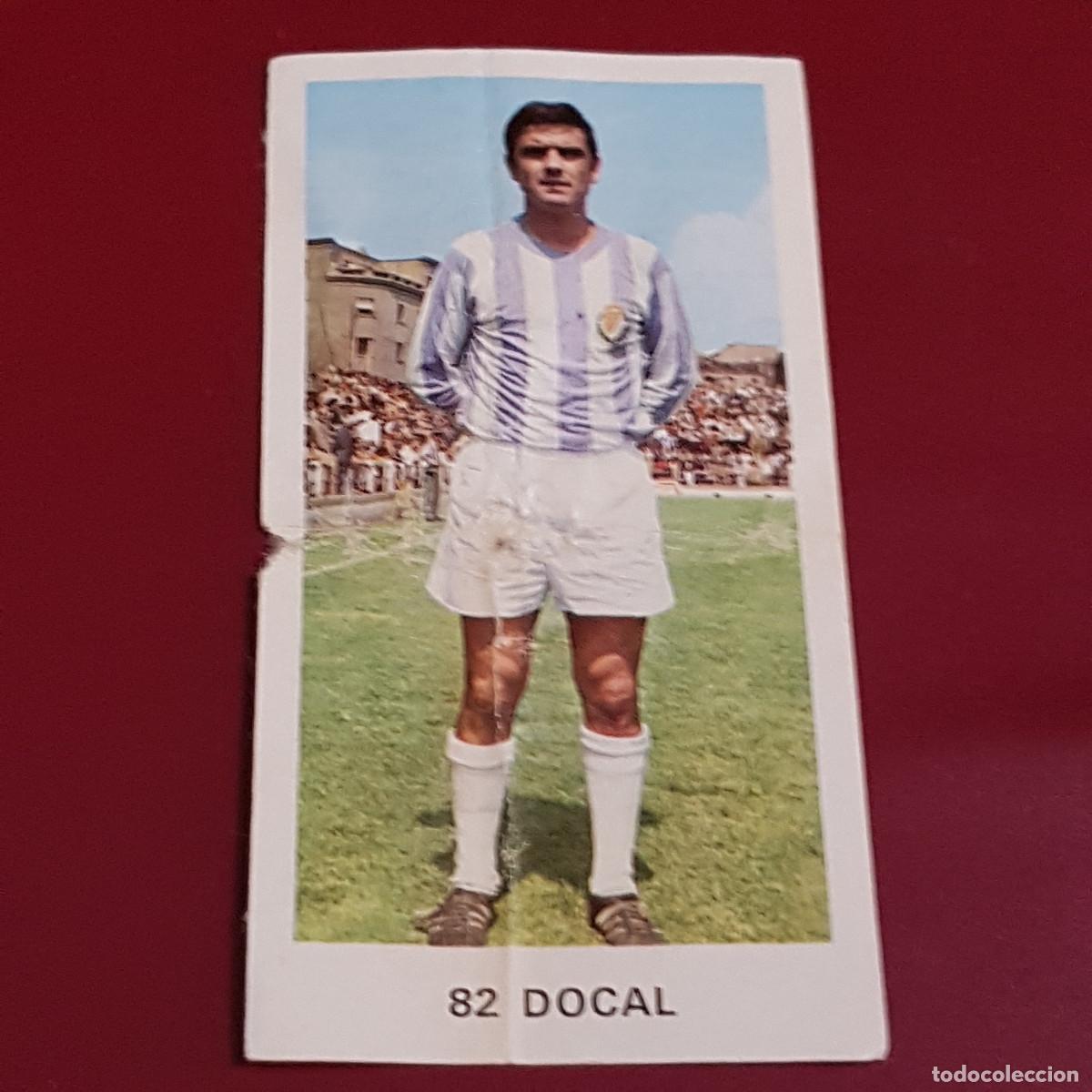 Fu&szlig;ball-Sticker: RUIZ ROMERO DULCINEA - FUTBOL 1972 1973 - 72 73 - VALLADOLID - DOCAL 82 - NUNCA PEGADO