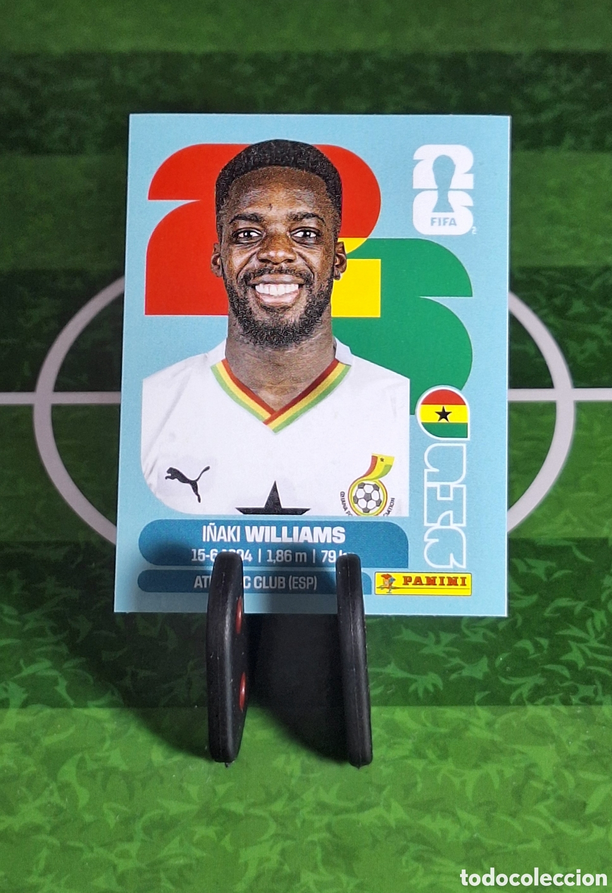 Fu&szlig;ball-Sticker: I&Ntilde;AKI WILLIAMS #GHA 15 MUNDIAL 2026
