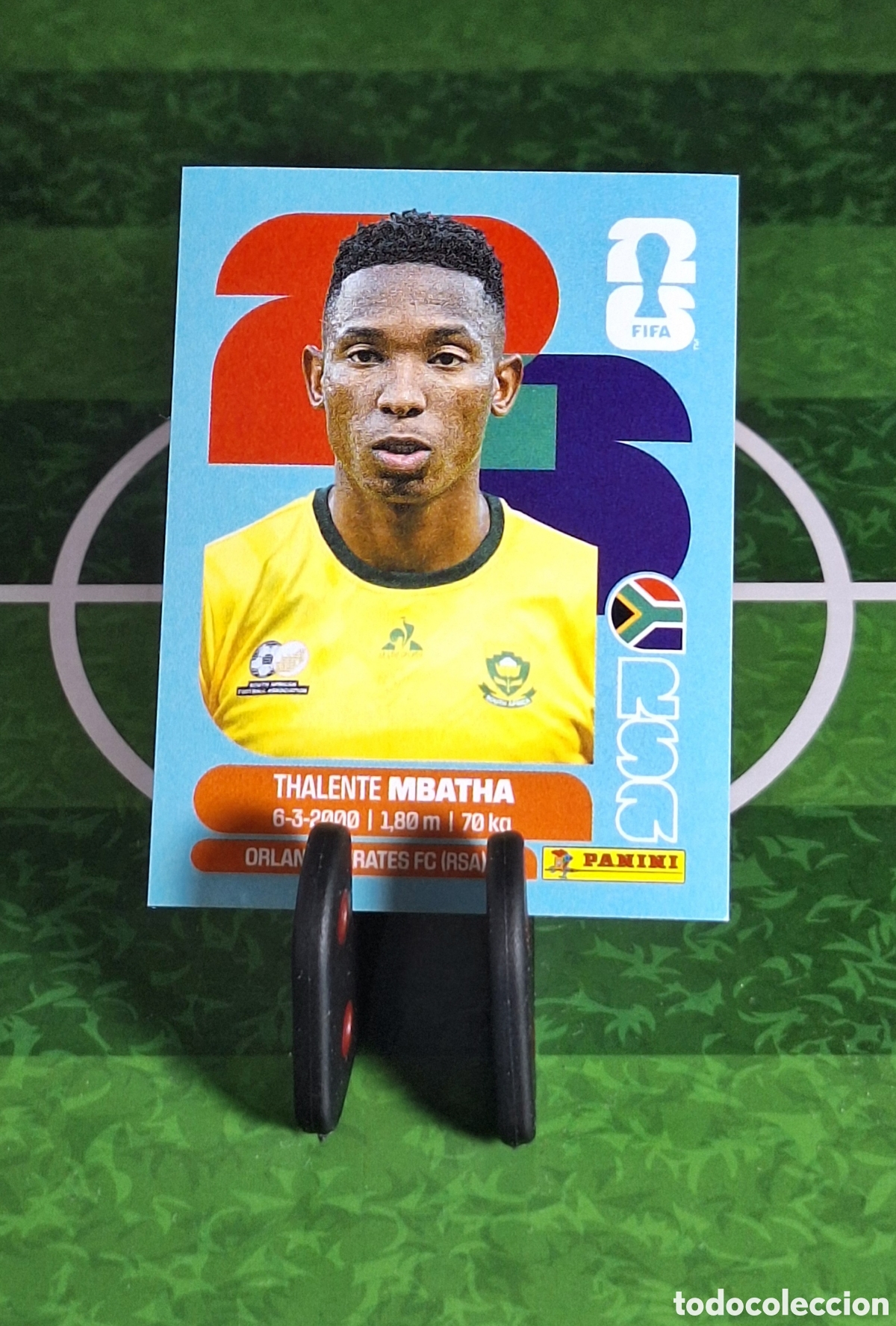 Cromos de f&uacute;tbol: THALENTE MBATHA #RSA 10 MUNDIAL 2026
