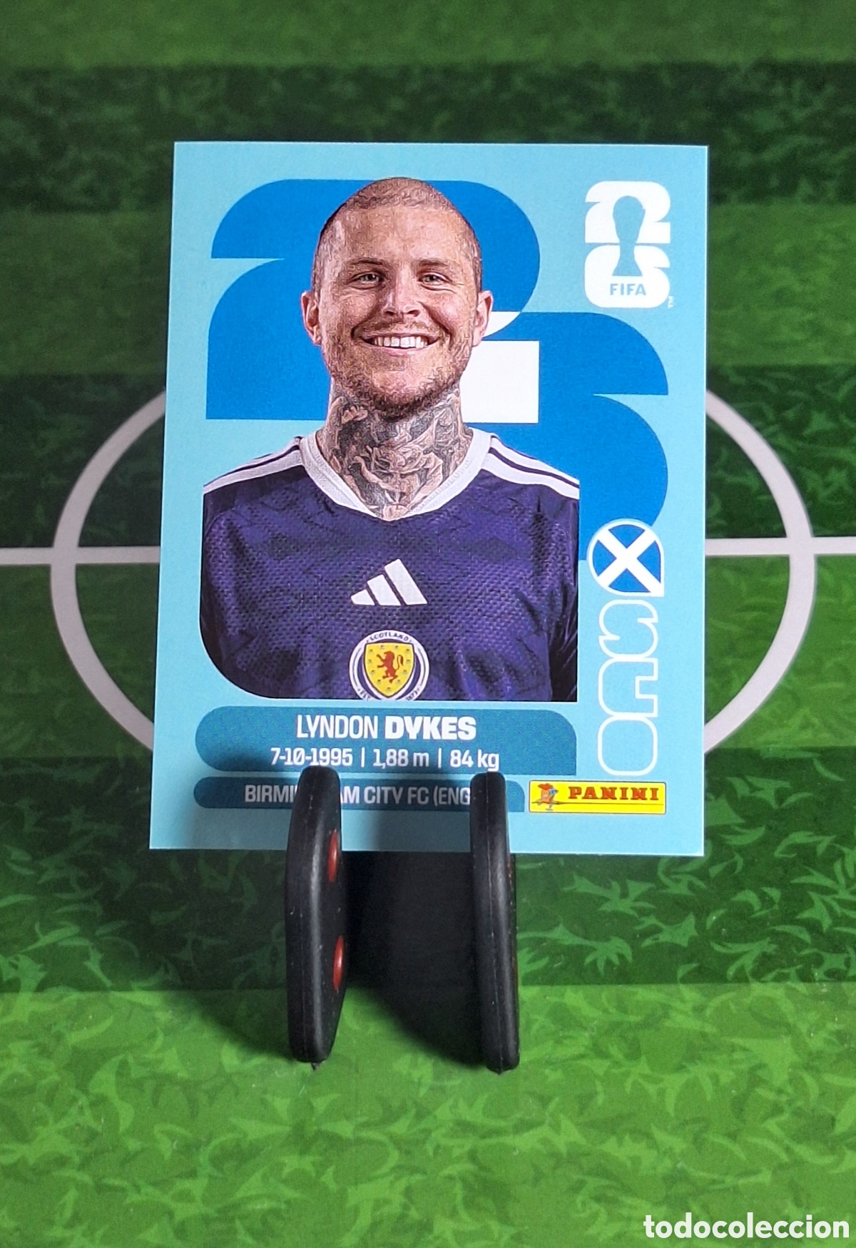 Cromos de f&uacute;tbol: LYNDON DYKES #SCO 17 MUNDIAL 2026