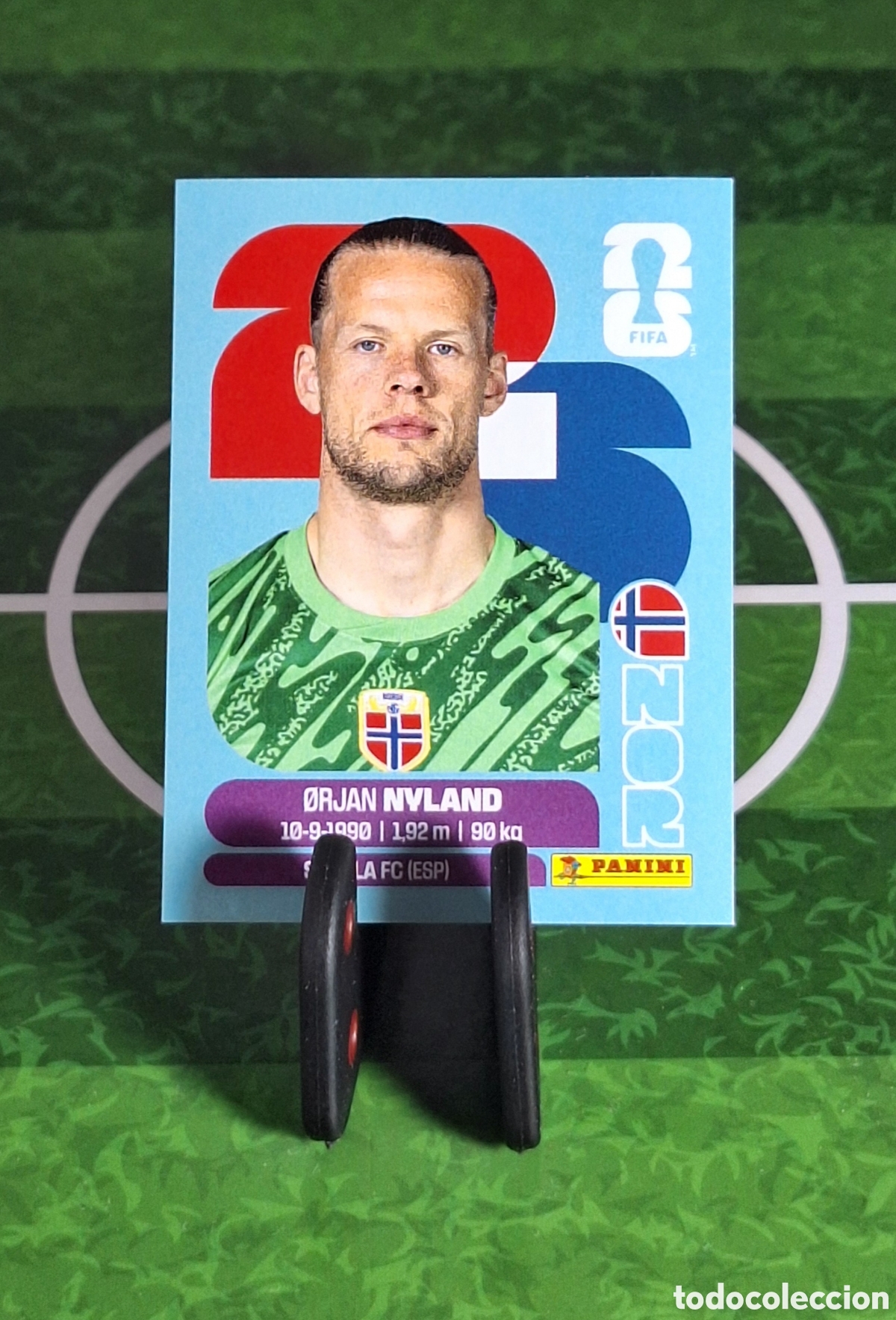 Cromos de f&uacute;tbol: ORJAN NYLAND #NOR 2 MUNDIAL 2026