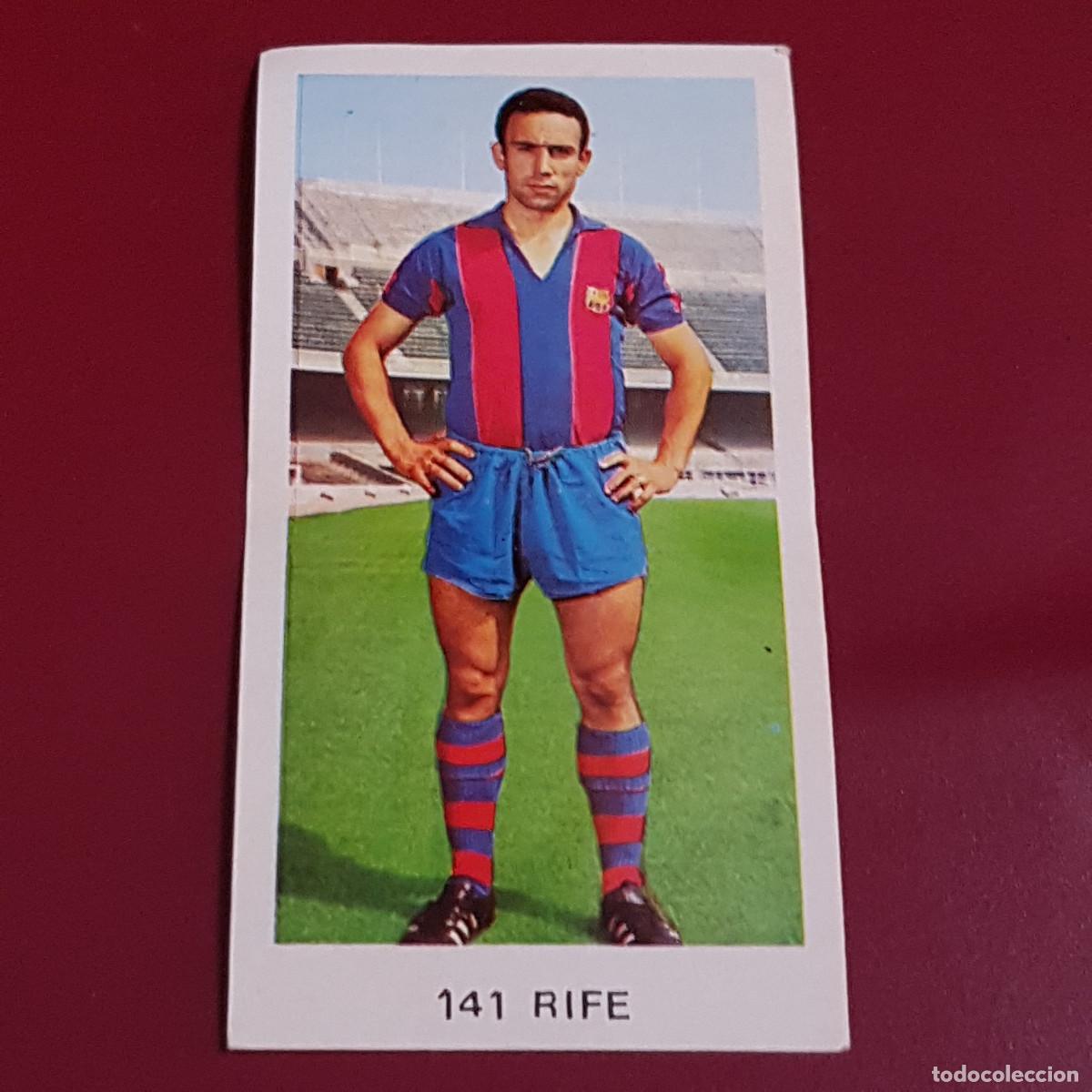 Cromos de f&uacute;tbol: RUIZ ROMERO DULCINEA - FUTBOL 1972 1973 - 72 73 - BARCELONA - RIFE 141 - NUNCA PEGADO