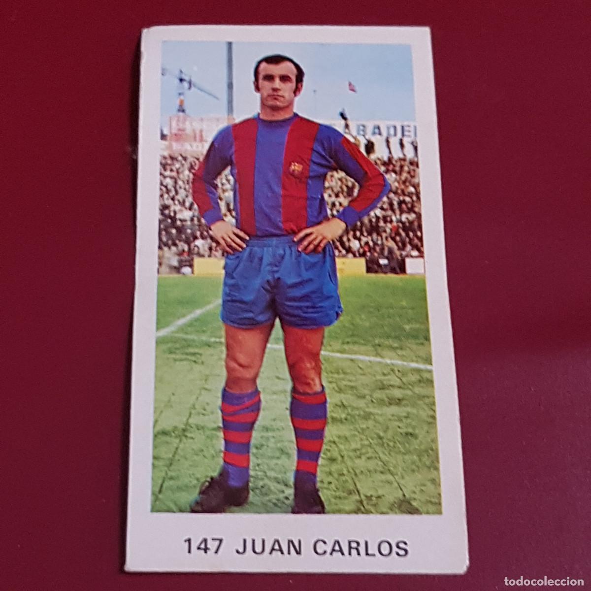 Cromos de f&uacute;tbol: RUIZ ROMERO DULCINEA - FUTBOL 1972 1973 - 72 73 - BARCELONA - JUAN CARLOS 147 - NUNCA PEGADO