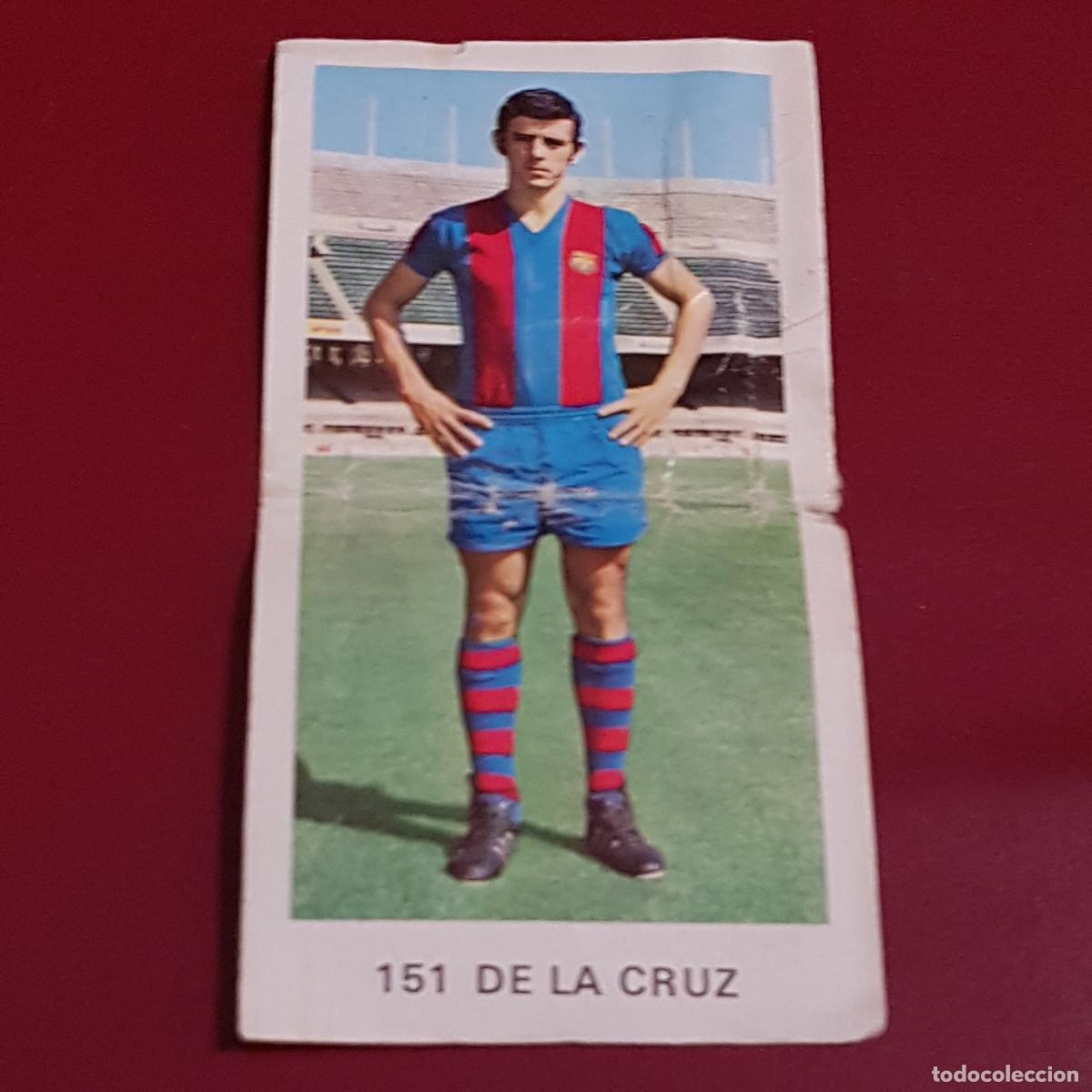 Cromos de f&uacute;tbol: RUIZ ROMERO DULCINEA - FUTBOL 1972 1973 - 72 73 - BARCELONA - DE LA CRUZ 151 - NUNCA PEGADO