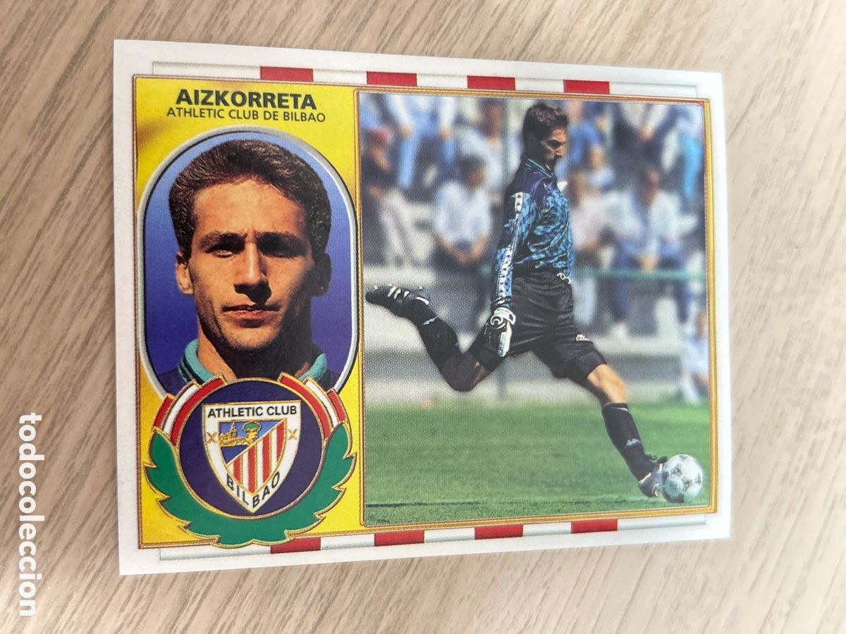 Cromos de f&uacute;tbol: AIZKORRETA ATHLETIC CLUB DE BILBAO LIGA ESTE 1996 1997 96 97 NUNCA PEGADO SIN PEGAR