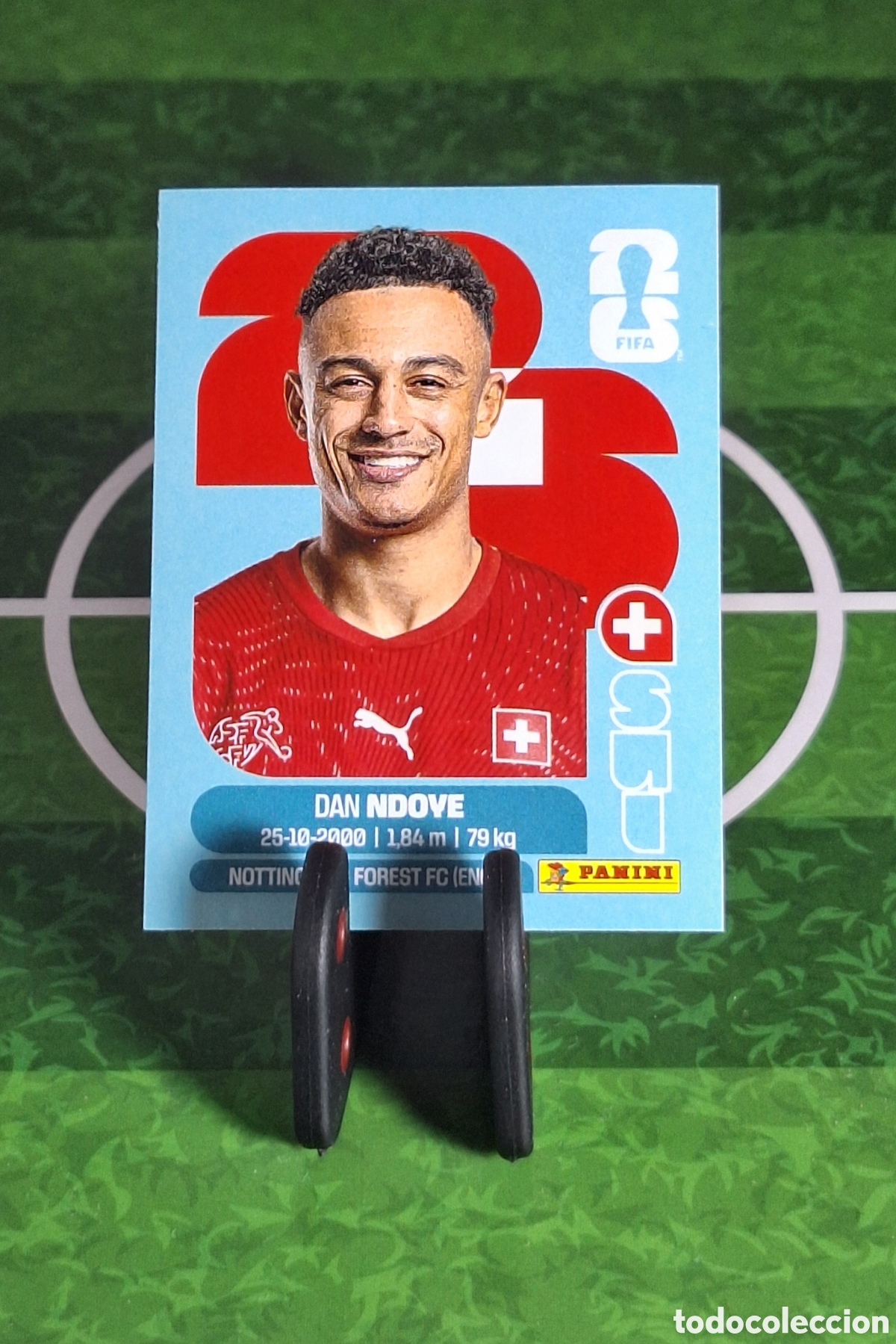 Cromos de f&uacute;tbol: DAN NDOYE #SUI 17 MUNDIAL 2026
