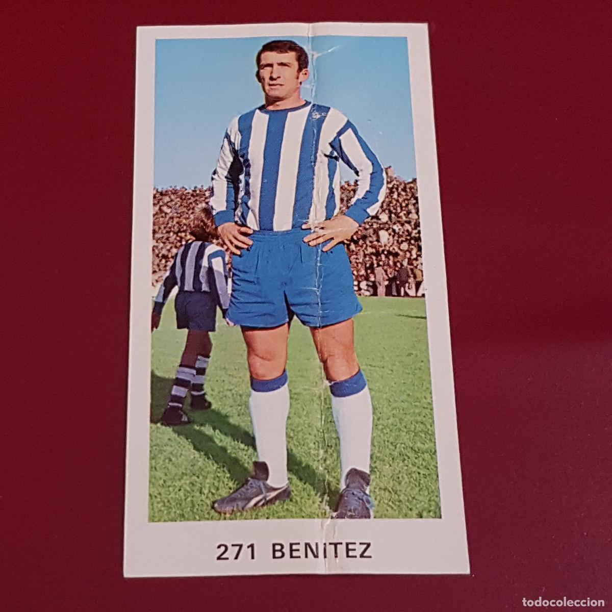 Cromos de f&uacute;tbol: RUIZ ROMERO DULCINEA - FUTBOL 1972 1973 - 72 73 - MALAGA - BENITEZ 271 - NUNCA PEGADO