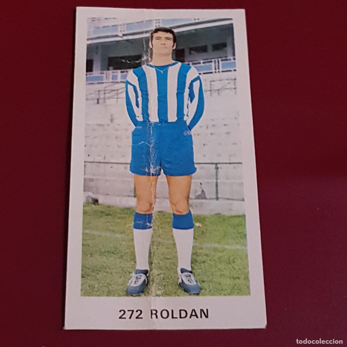 Cromos de f&uacute;tbol: RUIZ ROMERO DULCINEA - FUTBOL 1972 1973 - 72 73 - MALAGA - ROLDAN 272 - NUNCA PEGADO