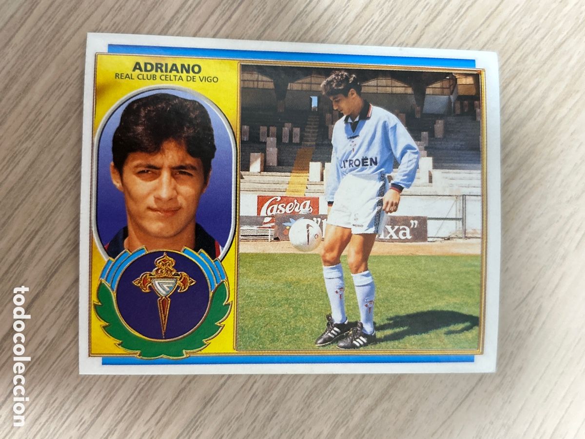 Football Stickers: ADRIANO FICHAJE 28 BIS CELTA DE VIGO EDICIONES ESTE 96 97 1996 1997 NUNCA PEGADO SIN PEGAR
