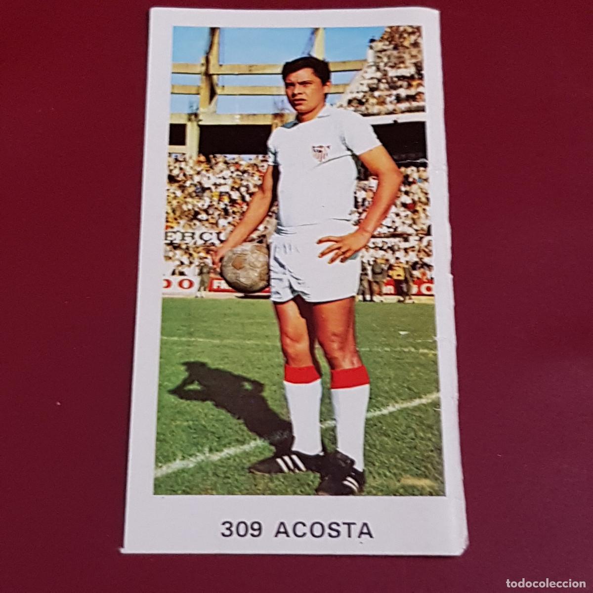Cromos de f&uacute;tbol: RUIZ ROMERO DULCINEA - FUTBOL 1972 1973 - 72 73 - SEVILLA - ACOSTA 309 - NUNCA PEGADO