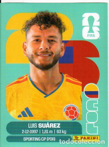 Cromos de f&uacute;tbol: CROMO PANINI MUNDIAL WORLD CUP 2026 - COL19 COL 19 - SU&Aacute;REZ - COLOMBIA