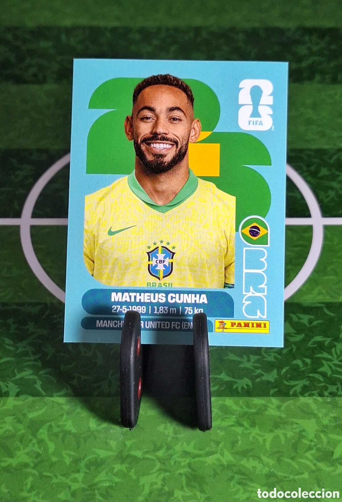 Cartes &agrave; collectionner de Football: MATHEUS CUNHA #BRA 17 MUNDIAL 2026