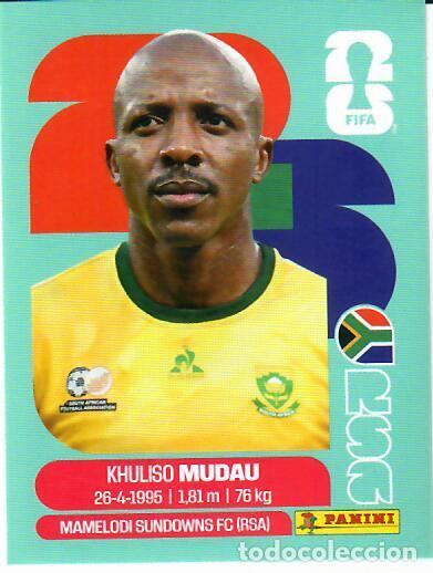 Cartes &agrave; collectionner de Football: CROMO PANINI MUNDIAL WORLD CUP 2026 - RSA9 RSA 9 - MUDAU - SUD&Aacute;FRICA