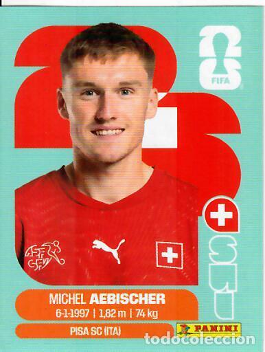 Cartes &agrave; collectionner de Football: CROMO PANINI MUNDIAL WORLD CUP 2026 - SUI16 SUI 16 - AEBISCHER - SUIZA