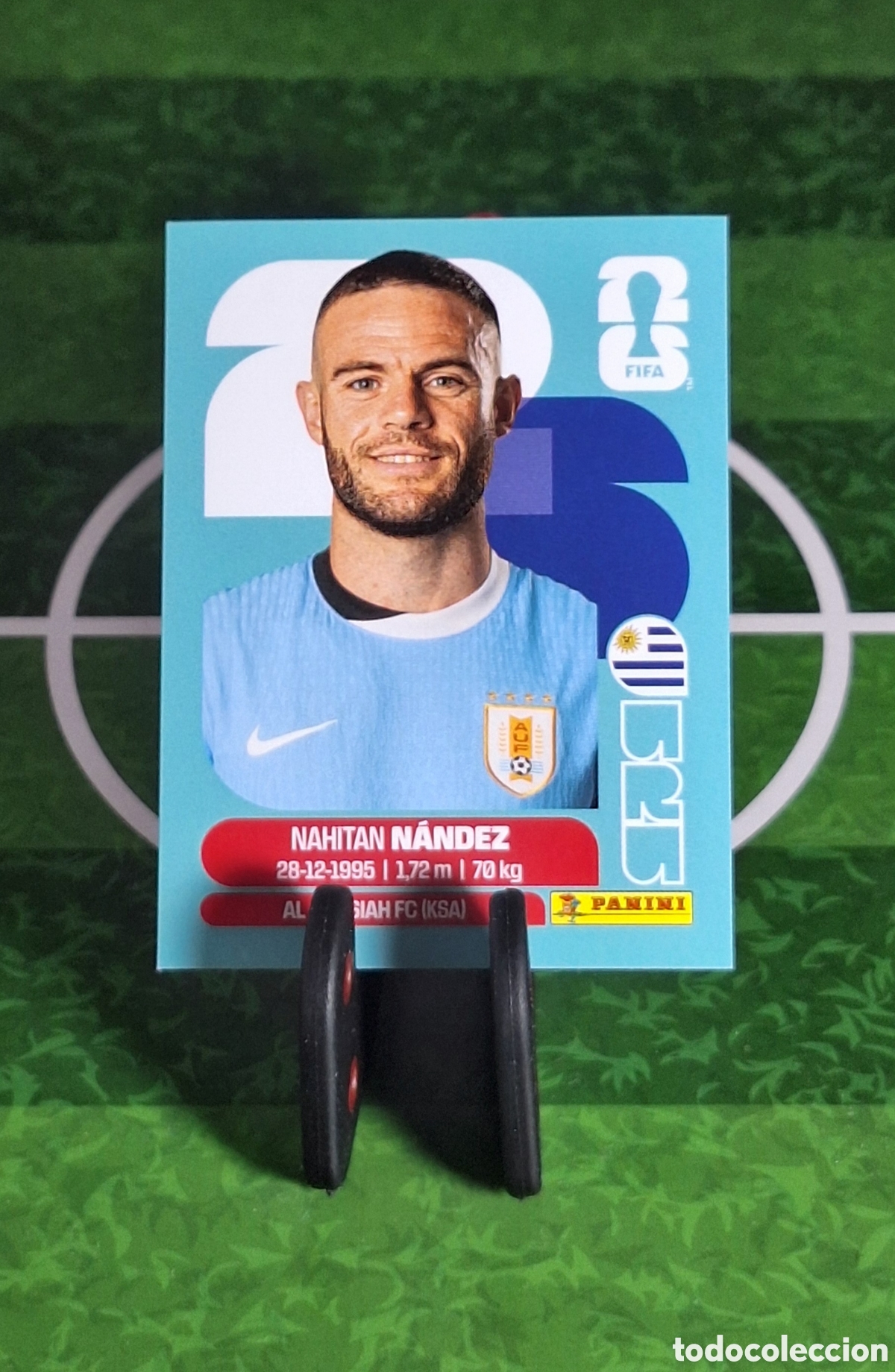 Cartes &agrave; collectionner de Football: NAHITAN NANDEZ #URU 9 MUNDIAL 2026