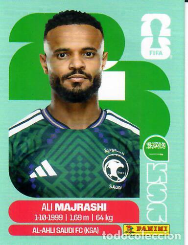 Cromos de f&uacute;tbol: CROMO PANINI MUNDIAL WORLD CUP 2026 - UPDATE SET ACTUALIZACI&Oacute;N - MAJRASHI - ARABIA SAUDI
