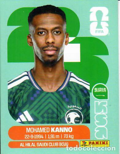 Cromos de f&uacute;tbol: CROMO PANINI MUNDIAL WORLD CUP 2026 - UPDATE SET ACTUALIZACI&Oacute;N - KANNO - ARABIA SAUDI