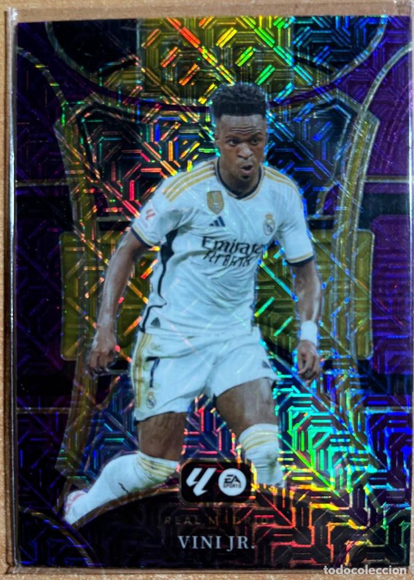 Cromos de f&uacute;tbol: PANINI SELECT LA LIGA SOCCER 2023-2024 VINI JR. (REAL MADRID) MOJO PURPURA