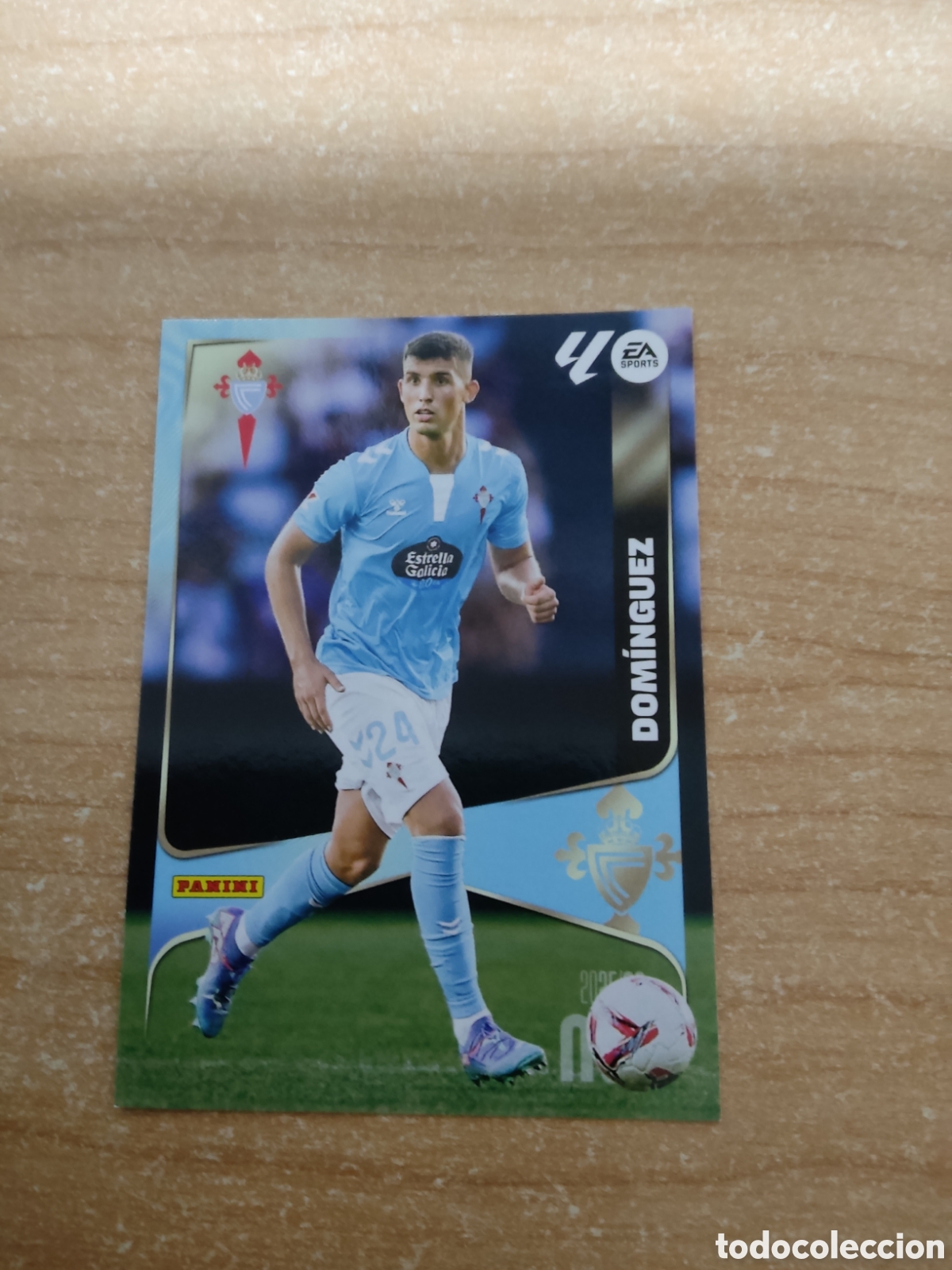 Cromos de f&uacute;tbol: 114 DOMINGUEZ CELTA VIGO MEGACRACKS 2025 2026