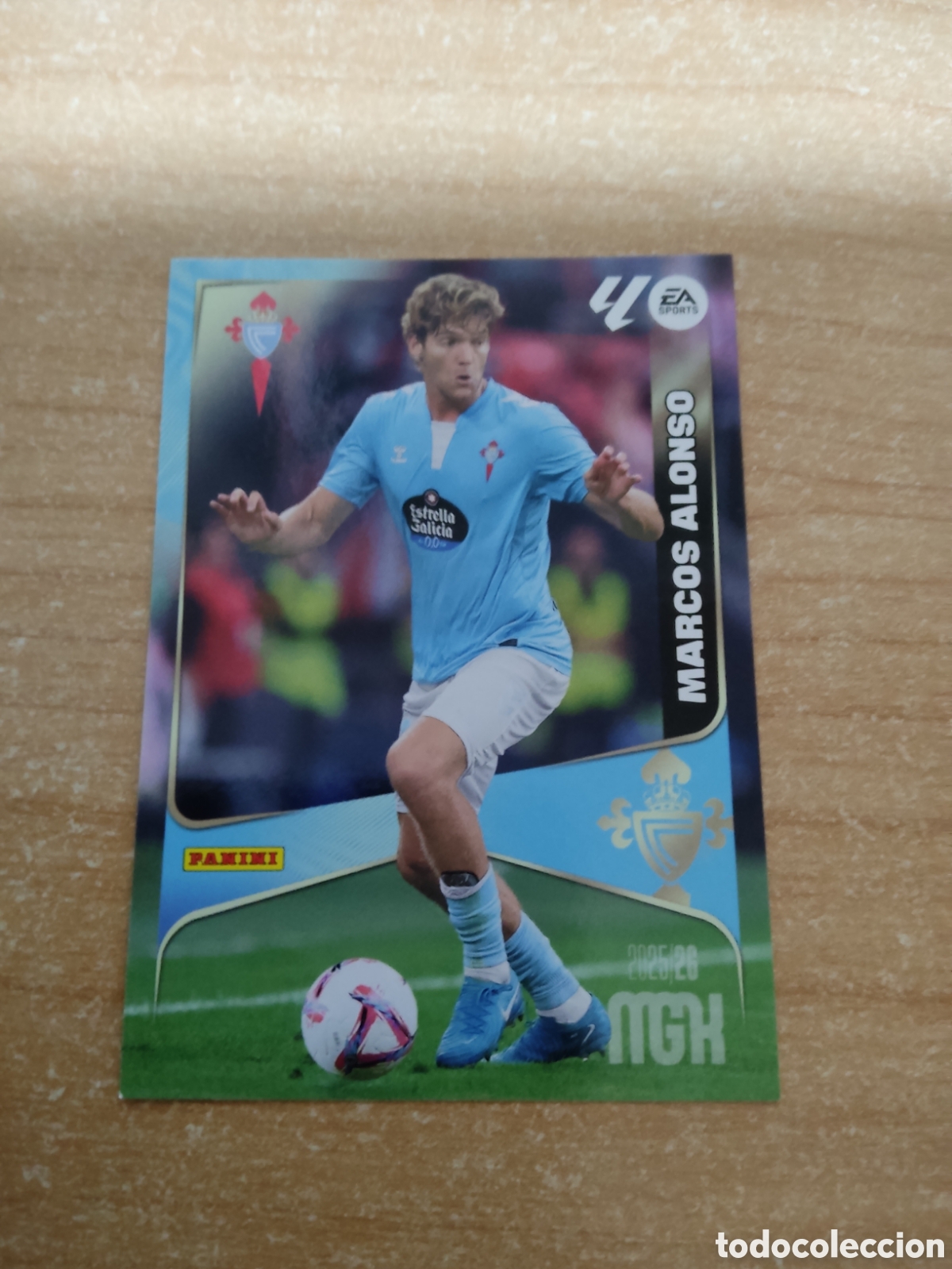 Cromos de f&uacute;tbol: 117 MARCOS ALONSO CELTA VIGO MEGACRACKS 2025 2026