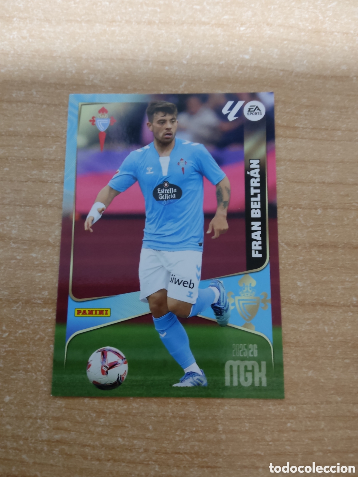 Cromos de f&uacute;tbol: 119 FRAN BELTRAN CELTA VIGO MEGACRACKS 2025 2026
