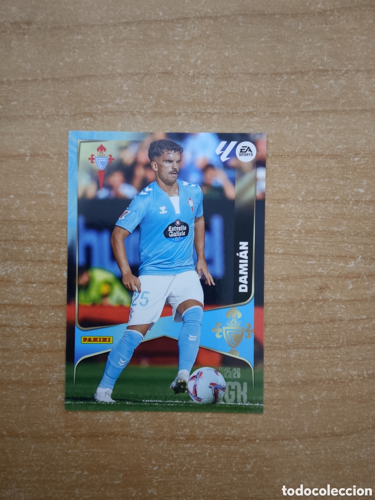 Fu&szlig;ball-Sticker: 120 DAMIAN CELTA VIGO MEGACRACKS 2025 2026