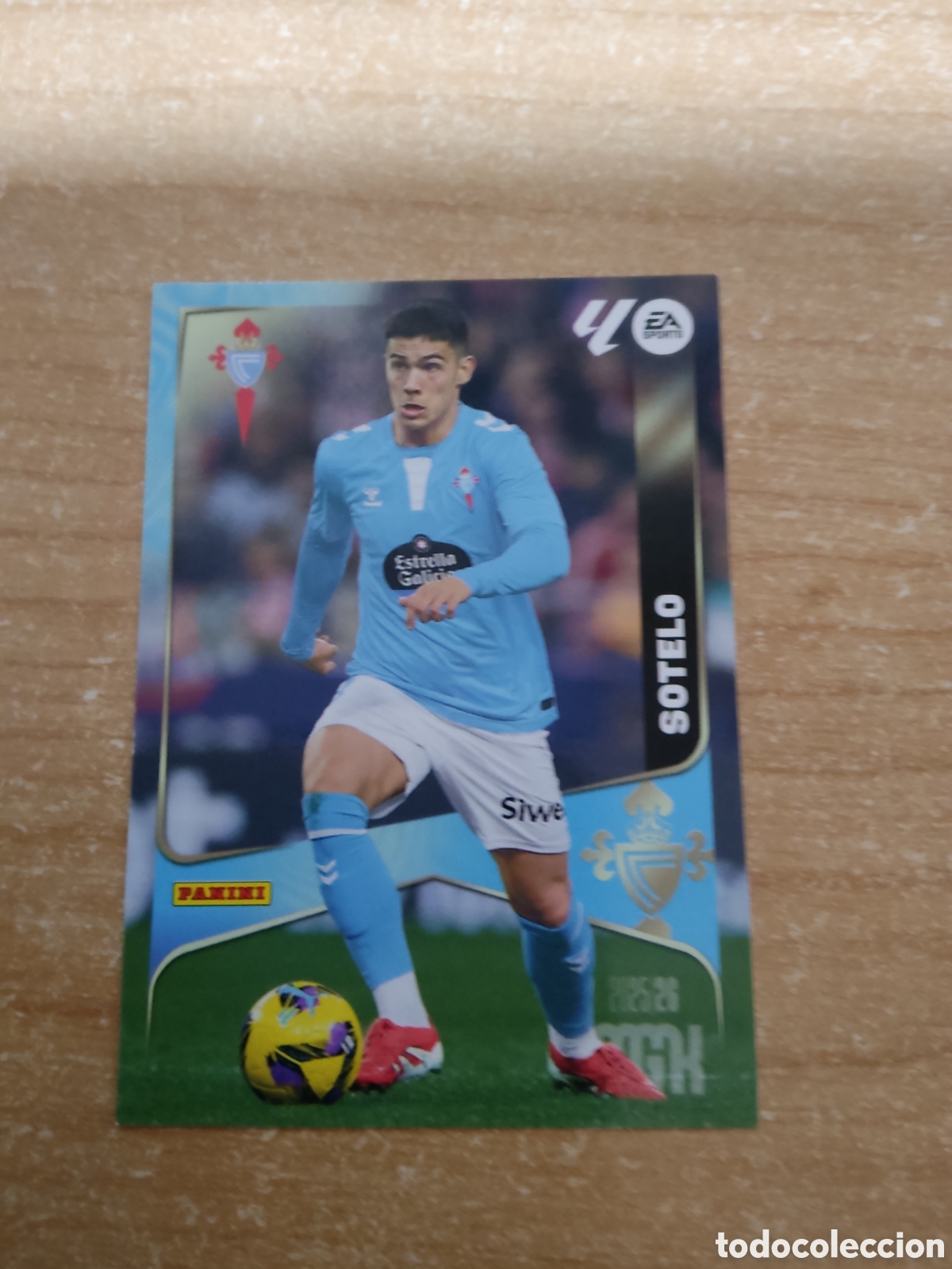 Fu&szlig;ball-Sticker: 122 SOTELO CELTA VIGO MEGACRACKS 2025 2026