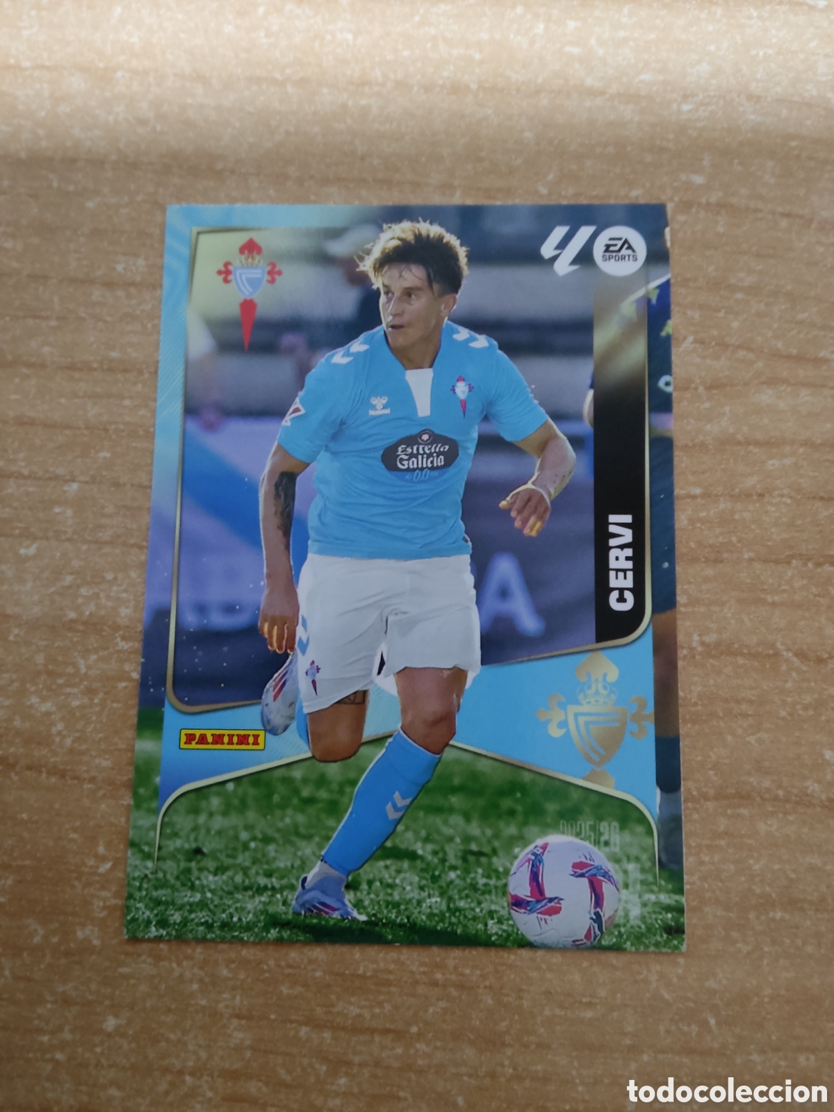 Fu&szlig;ball-Sticker: 123 CERVI CELTA VIGO MEGACRACKS 2025 2026
