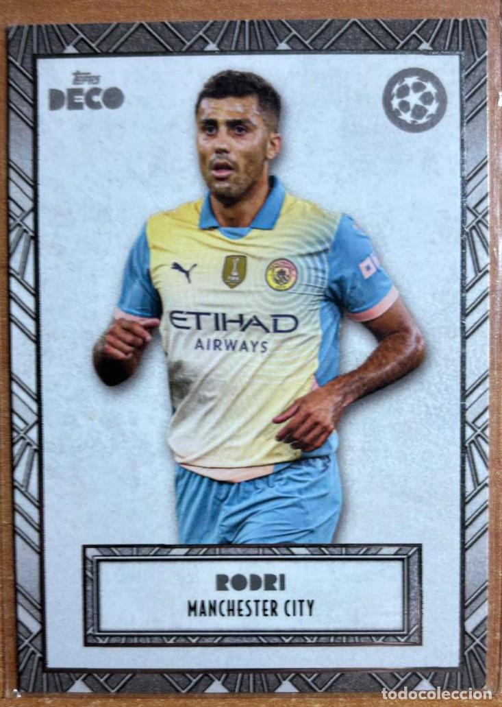 Fu&szlig;ball-Sticker: TOPPS DECO 2024-2025 24 25 RODRI (MANCHESTER CITY)