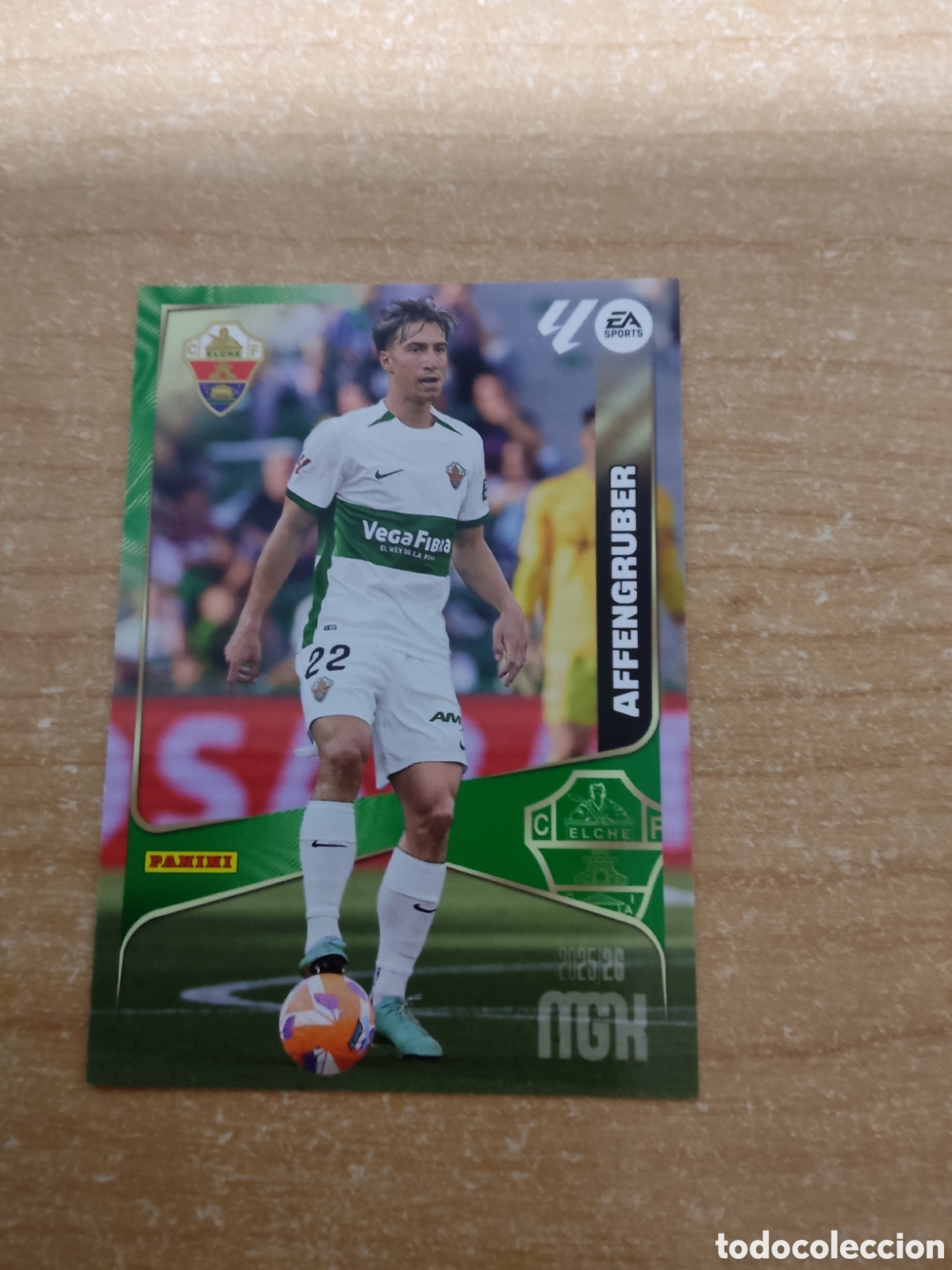 Cromos de f&uacute;tbol: 131 AFFENGRUBER ELCHE MEGACRACKS 2025 2026
