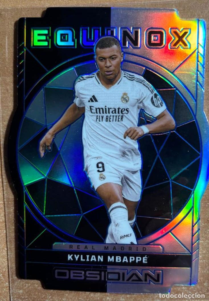 Cromos de f&uacute;tbol: PANINI OBSIDIAN SOCCER 2024-2025 KYLIAN MBAPPE (REAL MADRID) NUMERADA /25