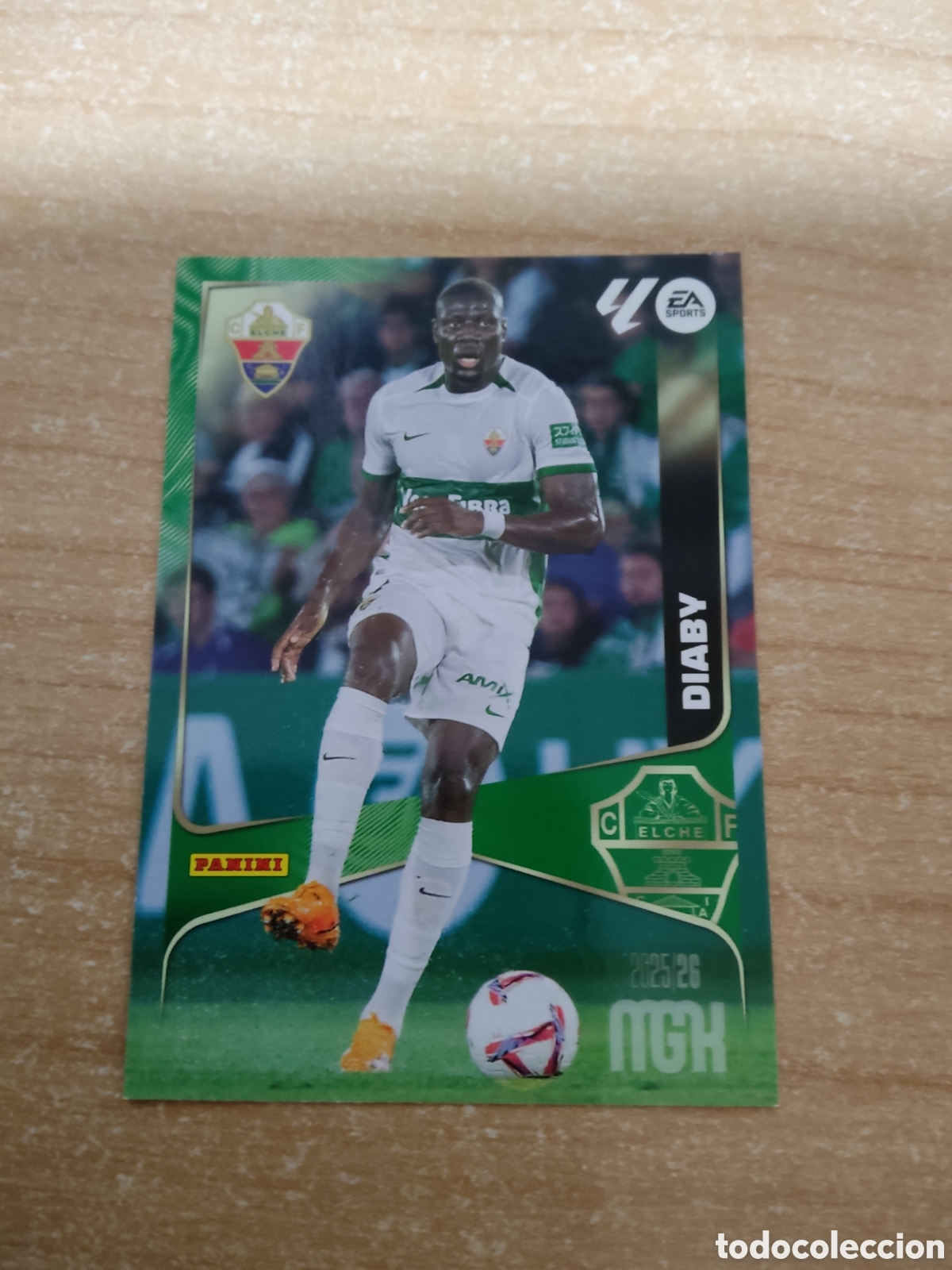 Cromos de f&uacute;tbol: 132 DIABY ELCHE MEGACRACKS 2025 2026