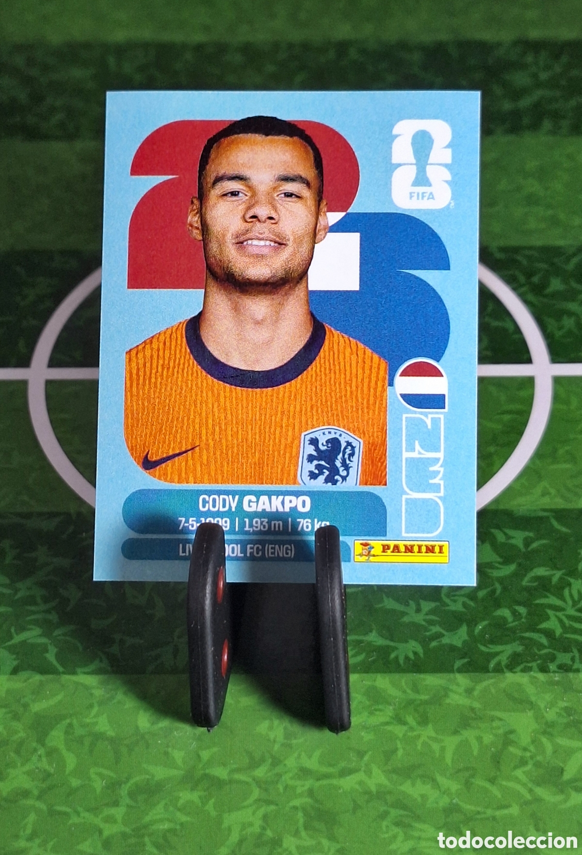 Cromos de f&uacute;tbol: CODY GAKPO #NED 20 MUNDIAL 2026