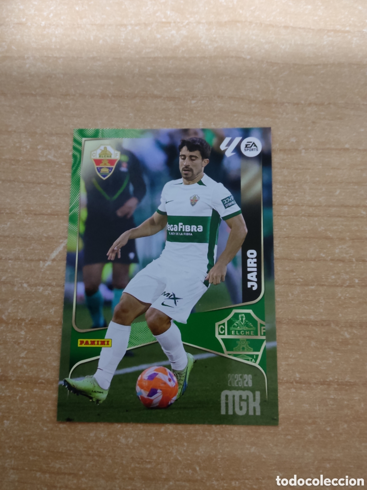 Cromos de f&uacute;tbol: 135 JAIRO ELCHE MEGACRACKS 2025 2026