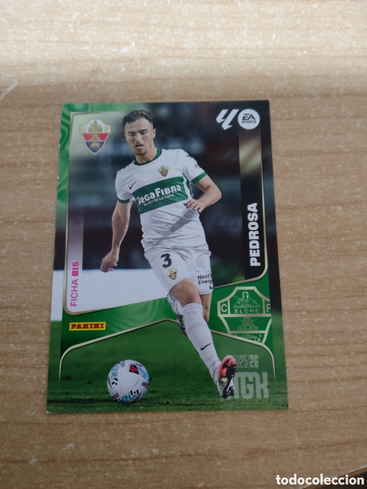 Cromos de f&uacute;tbol: 135 BIS PEDROSA ELCHE MEGACRACKS 2025 2026