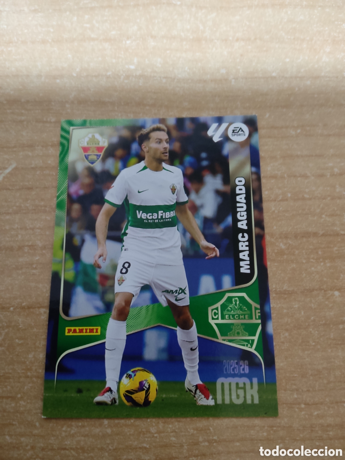 Cromos de f&uacute;tbol: 137 MARC AGUADO ELCHE MEGACRACKS 2025 2026