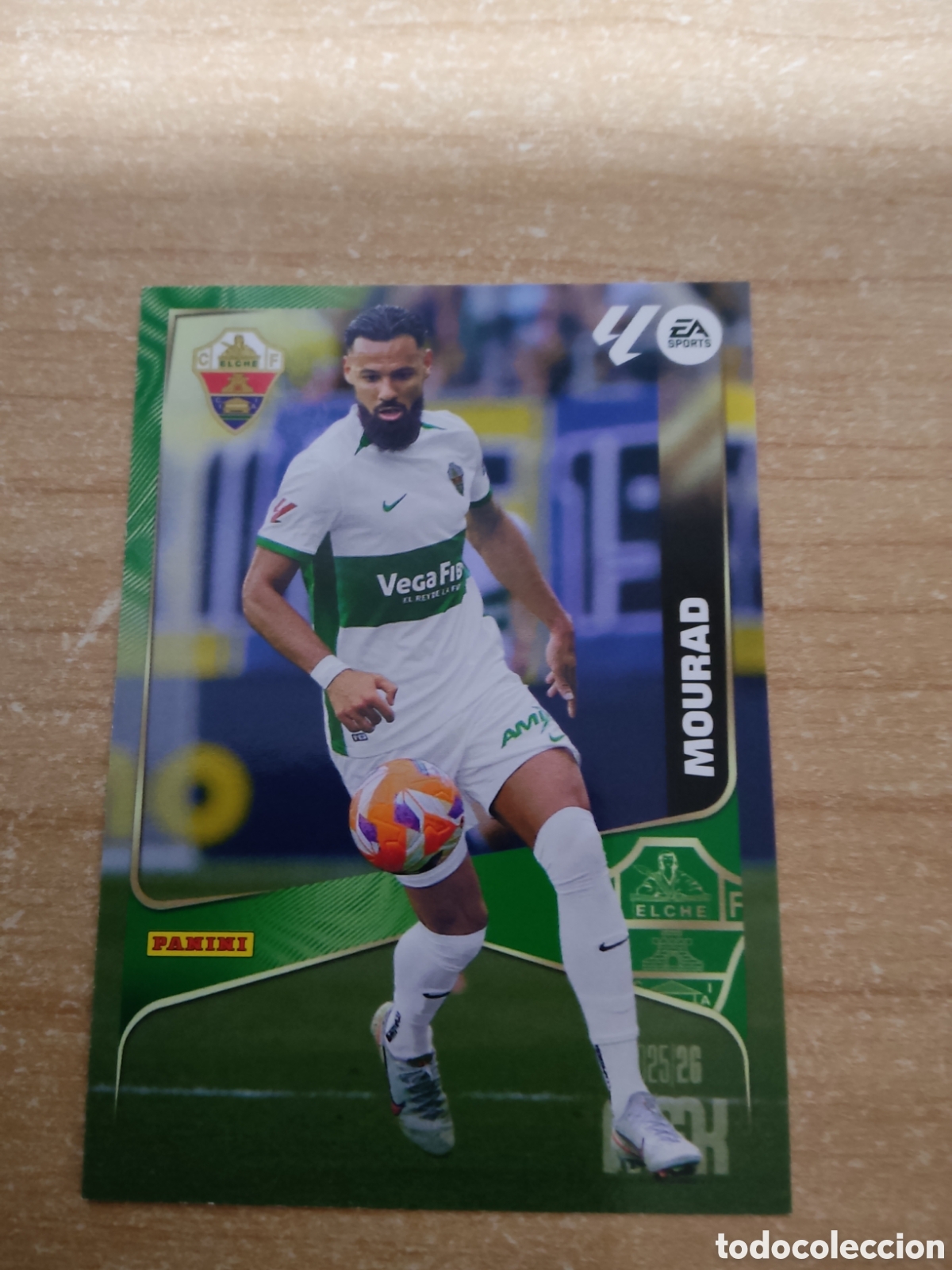 Cromos de f&uacute;tbol: 142 MOURAD ELCHE MEGACRACKS 2025 2026