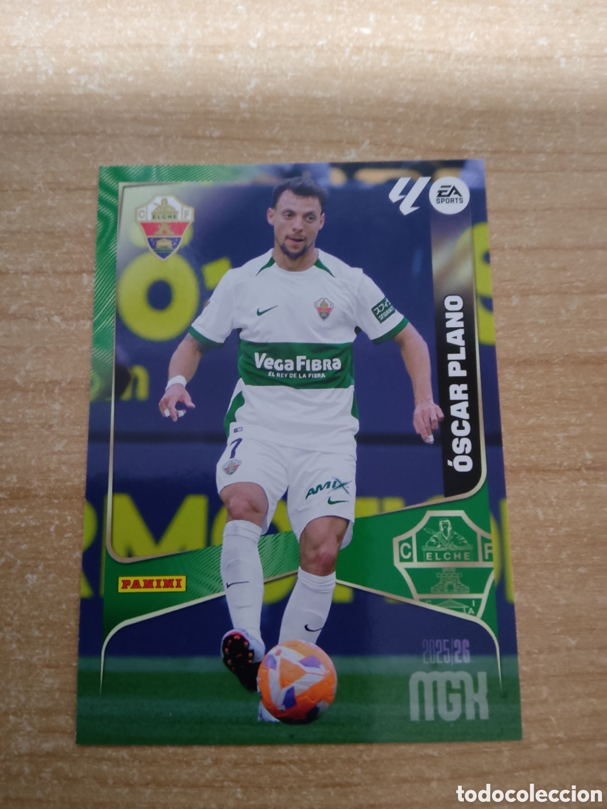 Cromos de f&uacute;tbol: 144 OSCAR PLANO ELCHE MEGACRACKS 2025 2026
