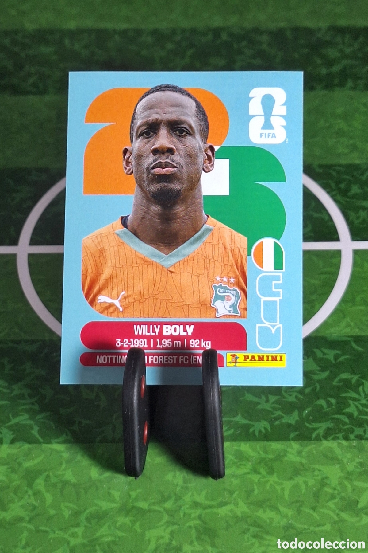 Cromos de f&uacute;tbol: WILLY BOLY #CIV 7 MUNDIAL 2026