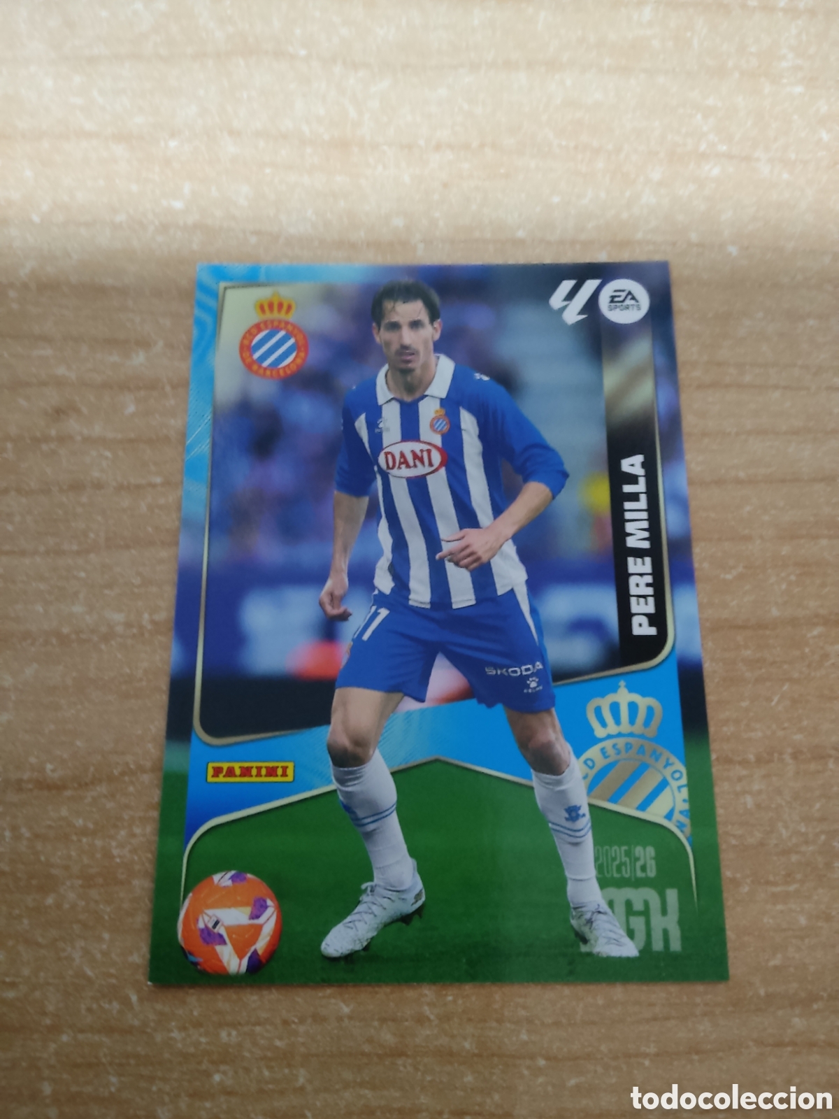 Cromos de f&uacute;tbol: 160 PERE MILLA ESPANYOL MEGACRACKS 2025 2026