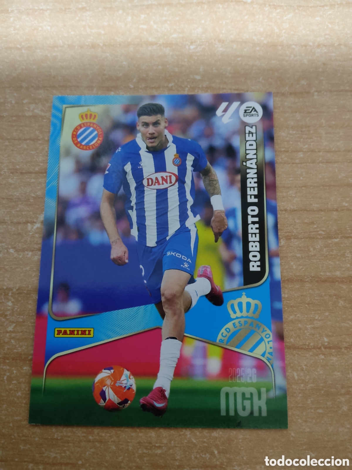 Cromos de f&uacute;tbol: 162 ROBERTO FERNANDEZ ESPANYOL MEGACRACKS 2025 2026