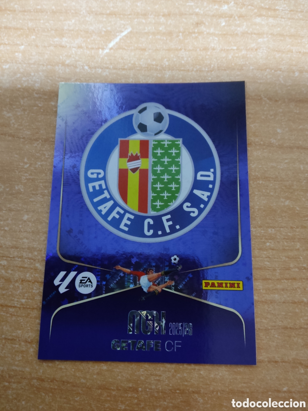 Cromos de f&uacute;tbol: 163 ESCUDO GETAFE MEGACRACKS 2025 2026