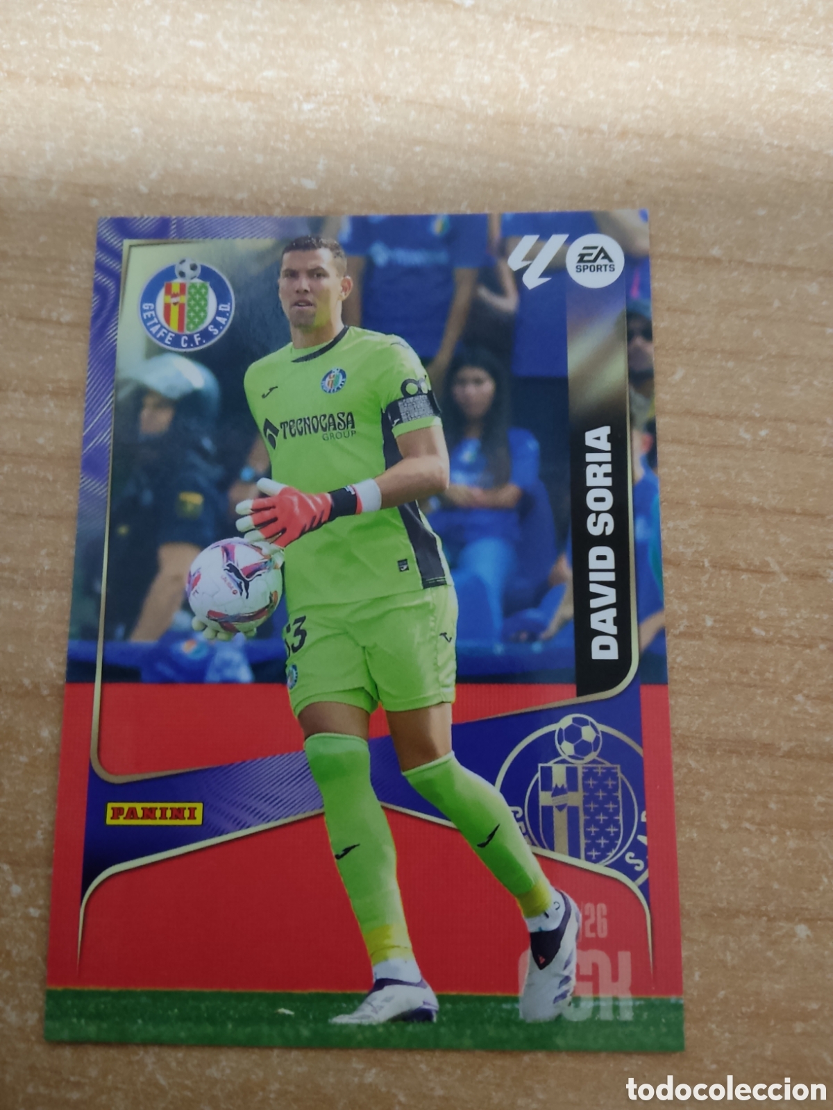 Cromos de f&uacute;tbol: 164 DAVID SORIA GETAFE MEGACRACKS 2025 2026