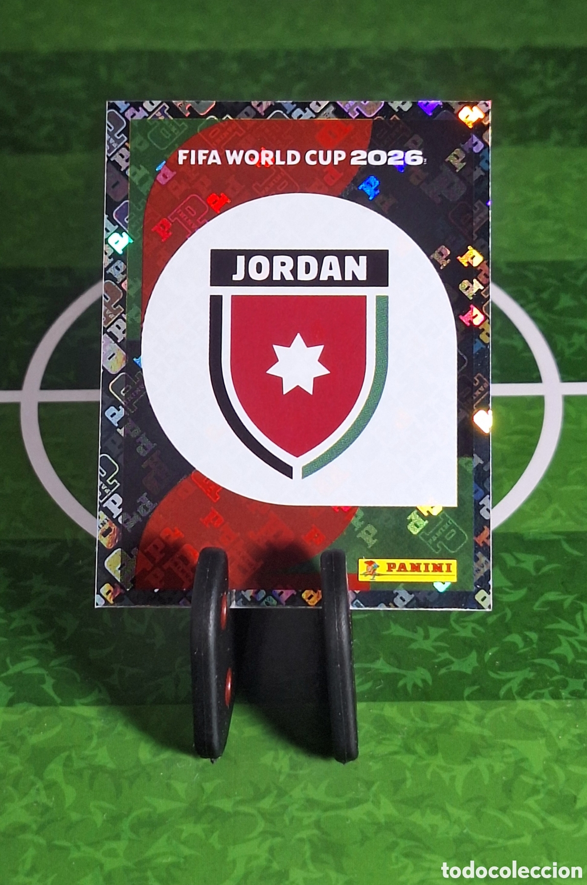 Cromos de f&uacute;tbol: ESCUDO JORDANIA #1 MUNDIAL 2026