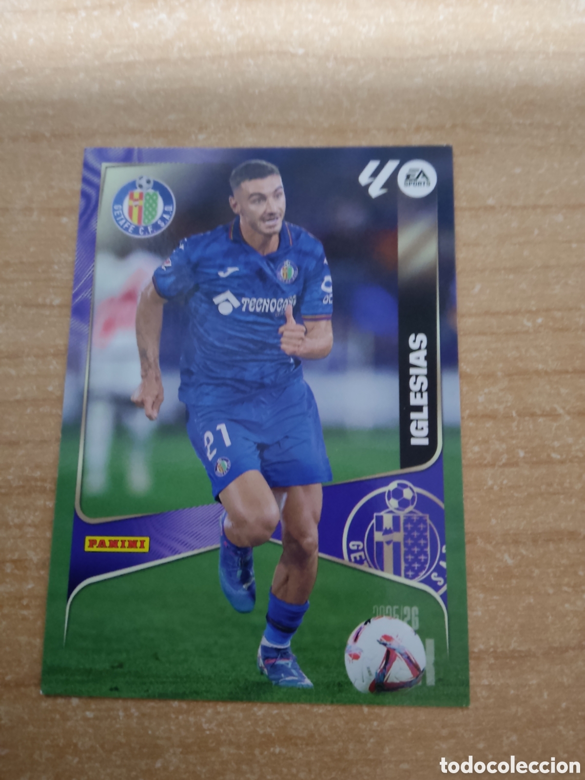 Cromos de f&uacute;tbol: 167 IGLESIAS GETAFE MEGACRACKS 2025 2026