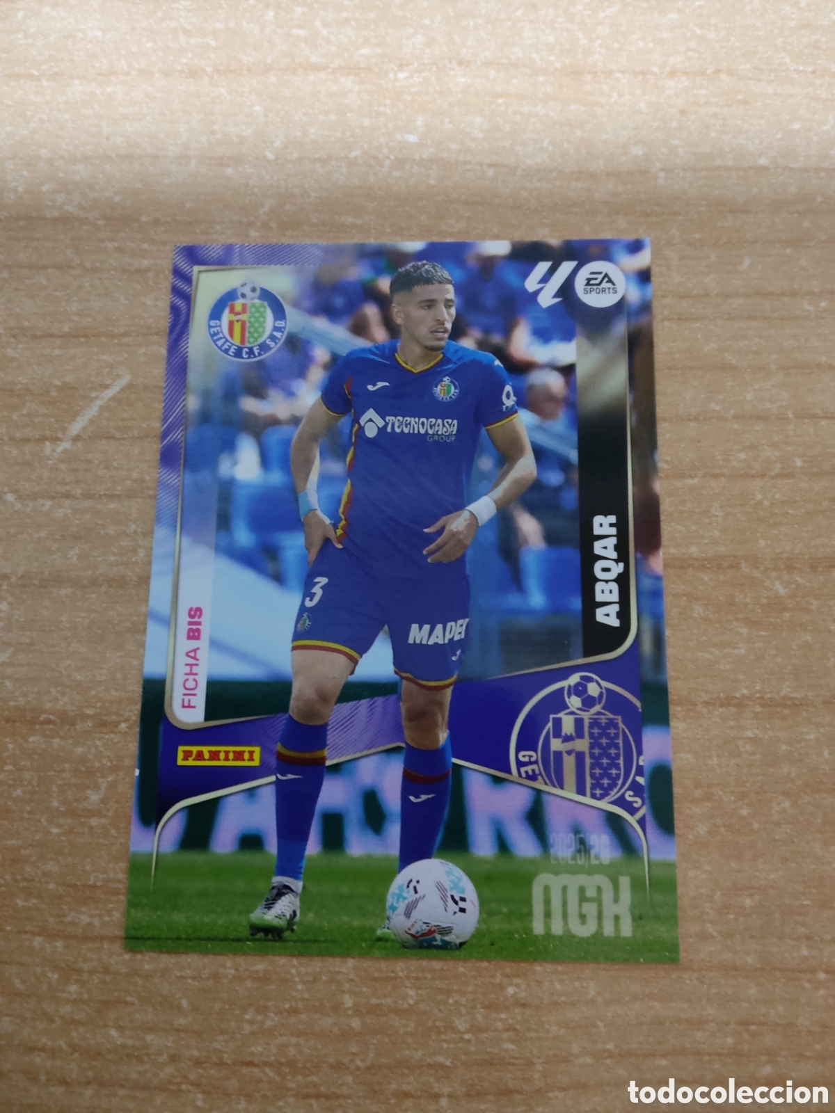 Cromos de f&uacute;tbol: 168 BIS ABQAR GETAFE MEGACRACKS 2025 2026