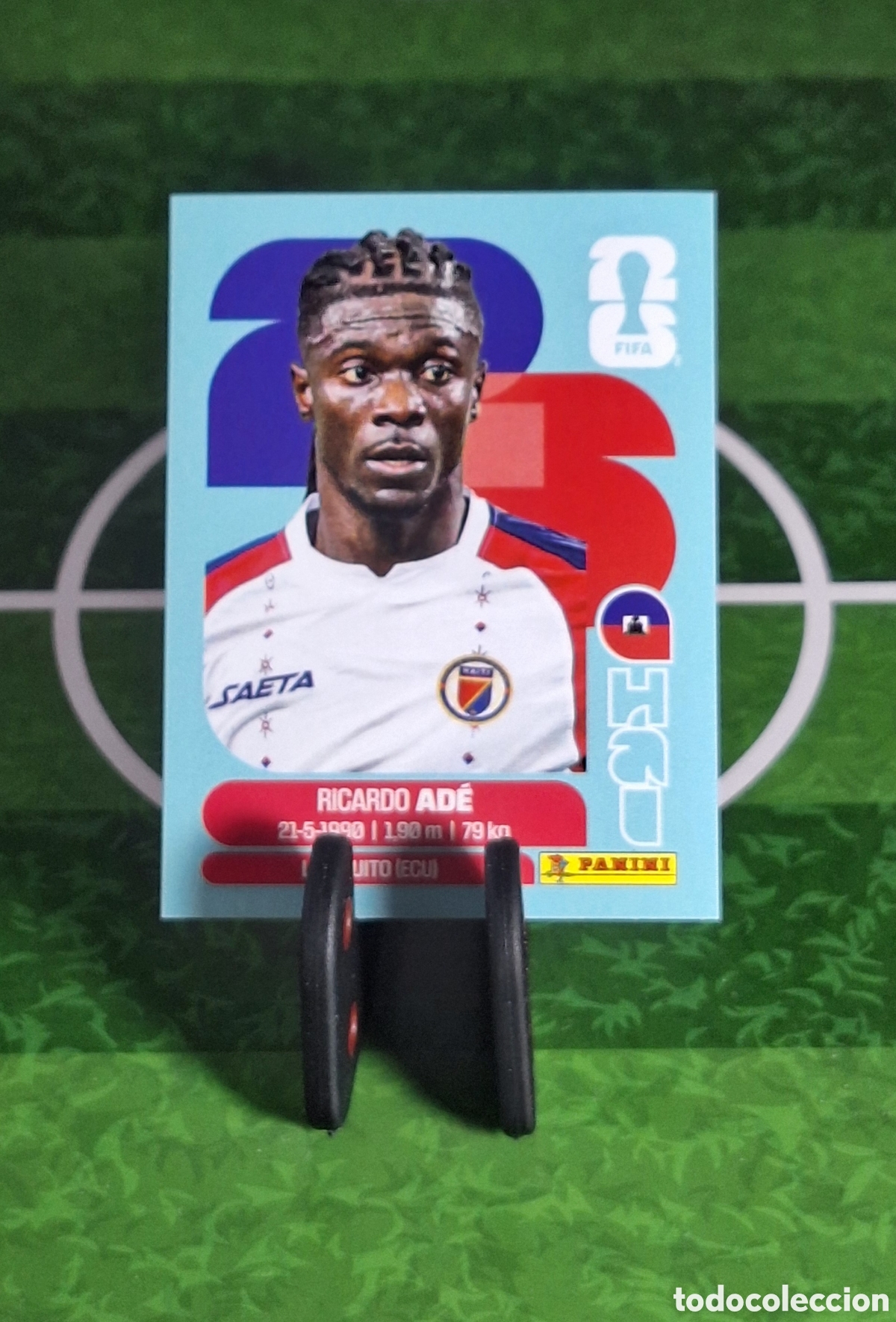 Cromos de f&uacute;tbol: RICARDO ADE #HAI 6 MUNDIAL 2026